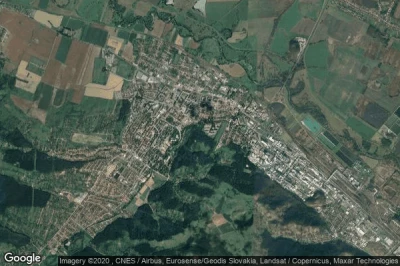 Vue aérienne de Kazincbarcika