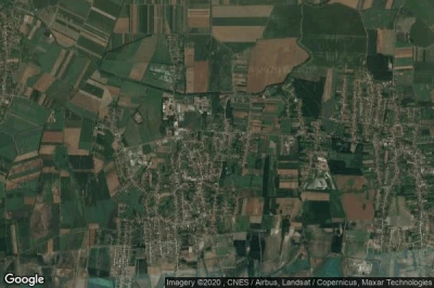 Vue aérienne de Ibrany