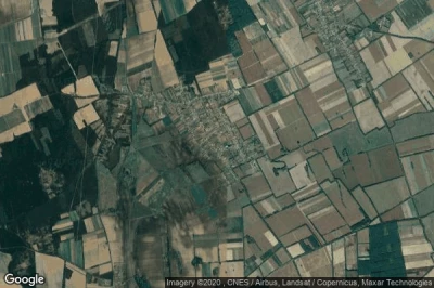 Vue aérienne de Gyulahaza