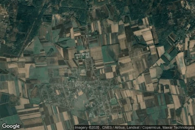Vue aérienne de Csikóslapostanya