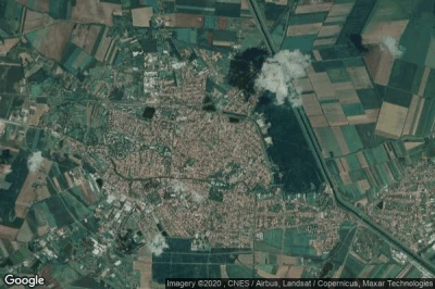 Vue aérienne de Aranyág