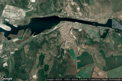 Vue aérienne de Beloslav