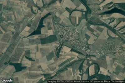 Vue aérienne de Tsenovo