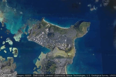 Vue aérienne de Kaneohe Station