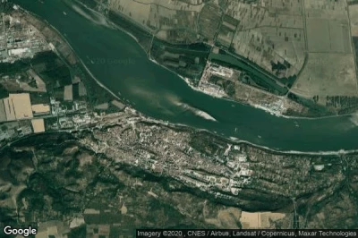 Vue aérienne de Svishtov