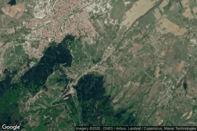 Vue aérienne de Slokoshtitsa