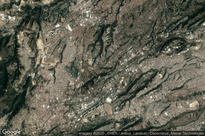 Vue aérienne de Col. Bosques de las Lomas