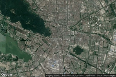 Vue aérienne de Changshu City