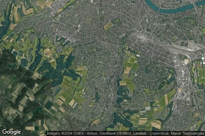 Vue aérienne de Binningen