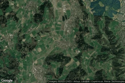 Vue aérienne de Bonstetten