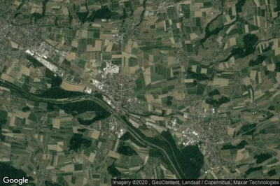 Vue aérienne de Bürglen (TG)