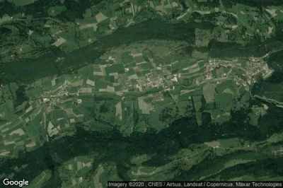 Vue aérienne de Corgémont