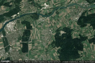 Vue aérienne de Deitingen