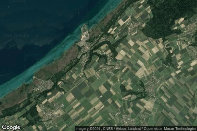 Vue aérienne de Delley-Portalban