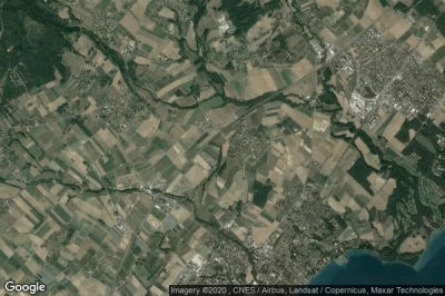Vue aérienne de Duillier