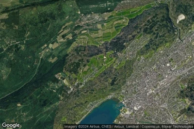 Vue aérienne de Evilard/Leubringen