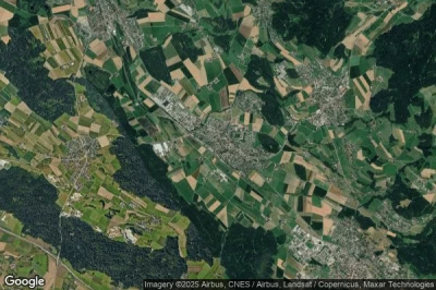 Vue aérienne de Fehraltorf
