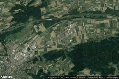 Vue aérienne de Felben-Wellhausen