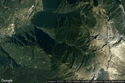 Vue aérienne de Grono