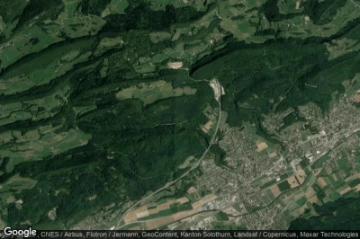 Vue aérienne de Hägendorf