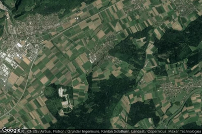 Vue aérienne de Kestenholz