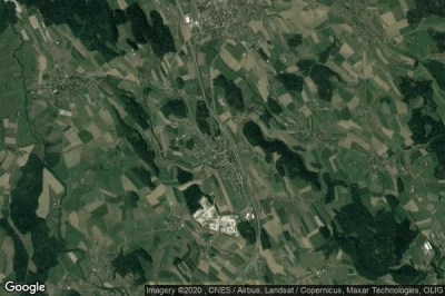 Vue aérienne de Knonau
