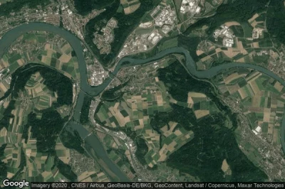 Vue aérienne de Koblenz