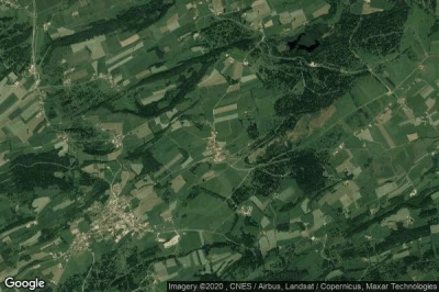 Vue aérienne de La Chaux-des-Breuleux
