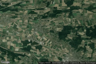 Vue aérienne de Märstetten