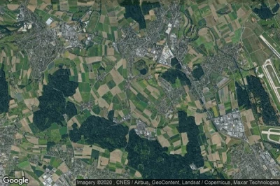 Vue aérienne de Niederhasli