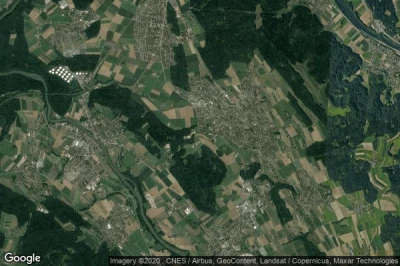 Vue aérienne de Niederrohrdorf