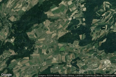 Vue aérienne de Noréaz