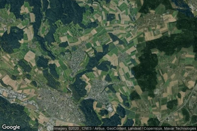 Vue aérienne de Nürensdorf