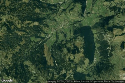 Vue aérienne de Oberiberg