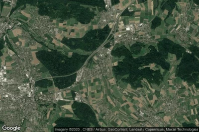 Vue aérienne de Othmarsingen