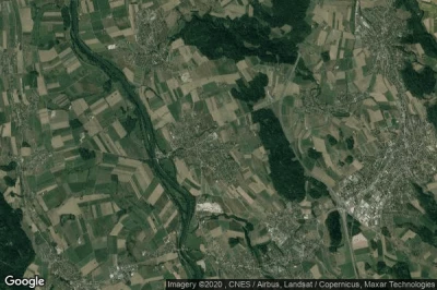 Vue aérienne de Ottenbach