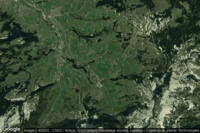 Vue aérienne de Rüte