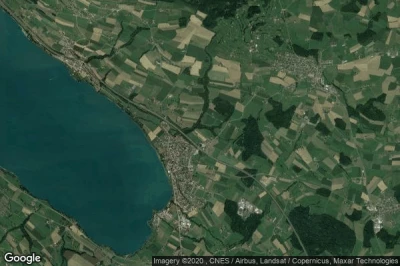 Vue aérienne de Sempach