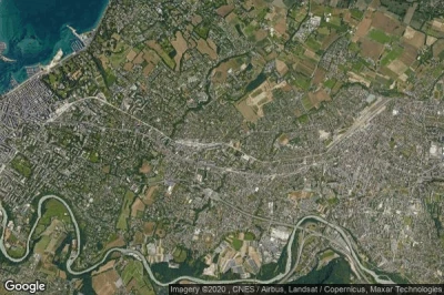 Vue aérienne de Thônex