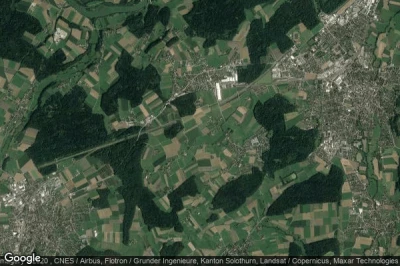 Vue aérienne de Thunstetten