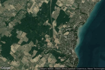Vue aérienne de Versoix
