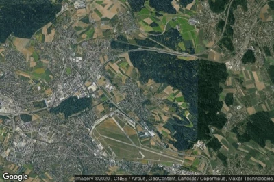 Vue aérienne de Wangen-Brüttisellen