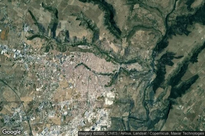 Vue aérienne de Ragusa Ibla