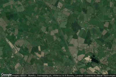 Vue aérienne de Cheshire East