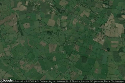 Vue aérienne de Cheshire West and Chester