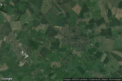 Vue aérienne de Harborough District