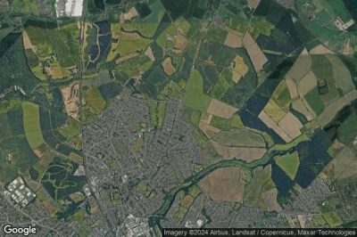 Vue aérienne de Mansfield District