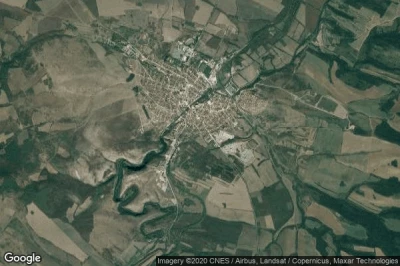Vue aérienne de Lukovit