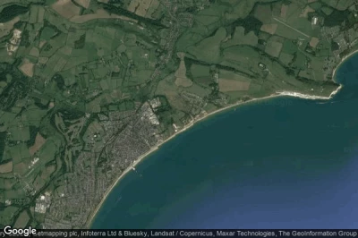 Vue aérienne de Sandown
