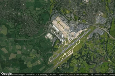 Vue aérienne de Ringway
